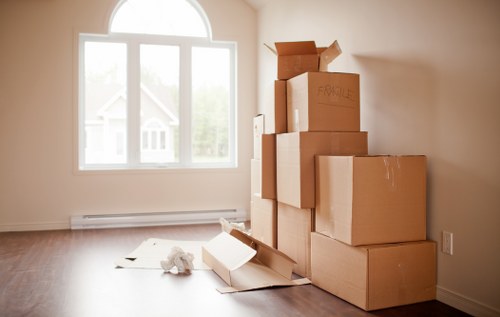 Organized student belongings stored safely in Westhendon