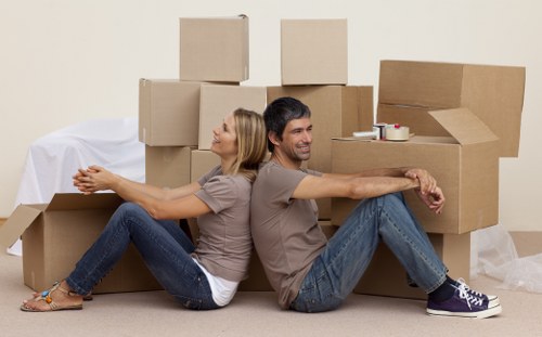 Business and household items stored safely in Westhendon short-term storage