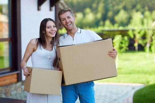 Local Westhendon removals team planning a house move with storage options