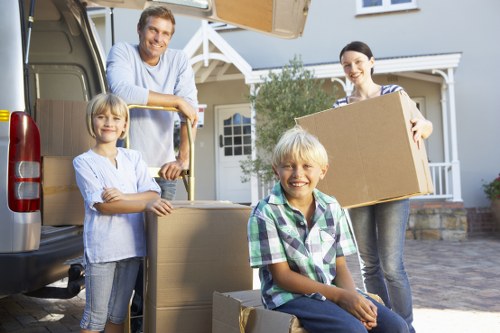Commercial office move logistics in Westhendon with furniture and equipment transport